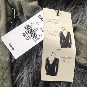 Express Two chic ways blouse